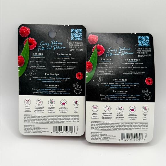 EOS Flavor Lab Lychee Martini Lip Balm Sphere Set of 2 - Picture 3 of 3